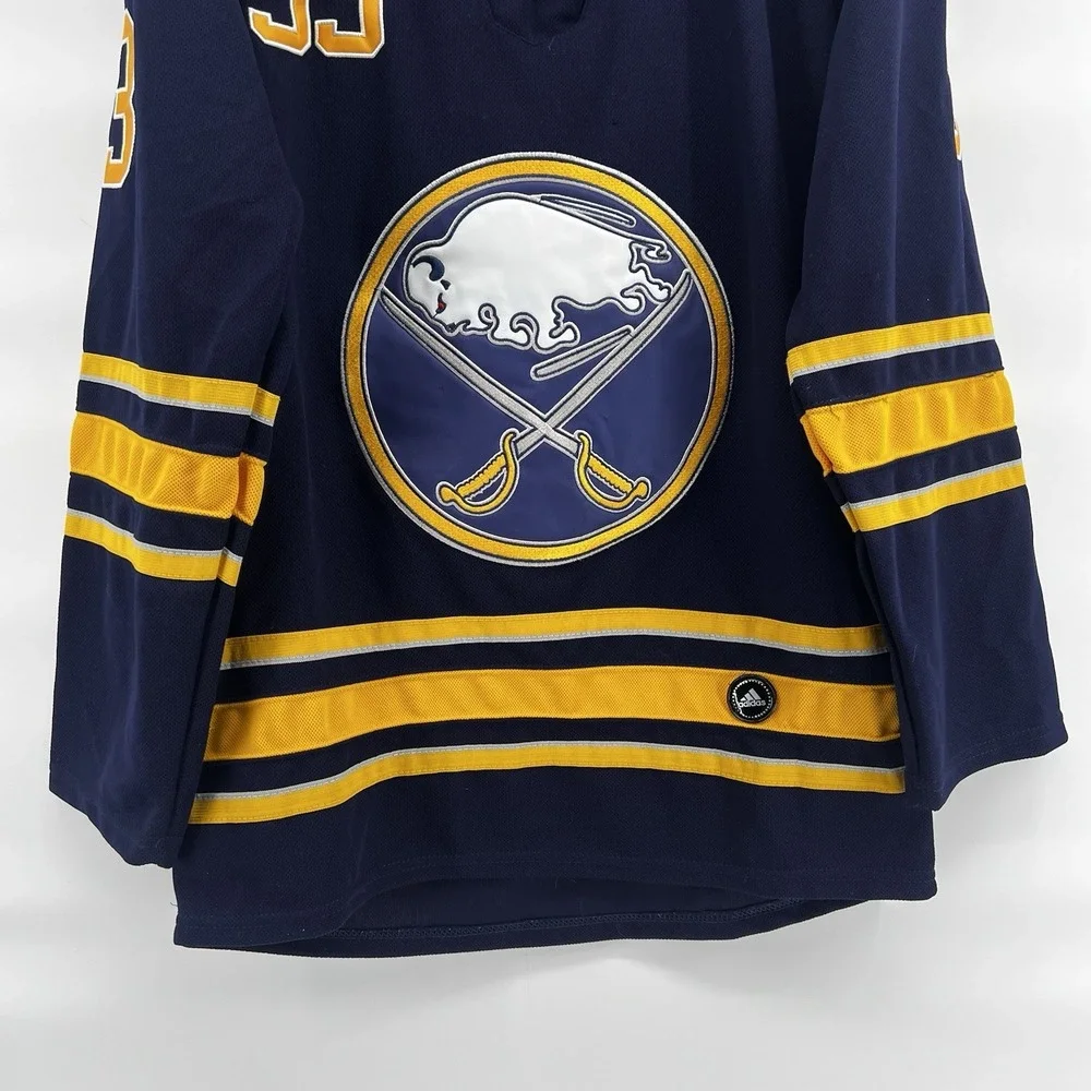 Buffalo Sabres Jeff Skinner #53‎ Adidas NHL Jersey Men's 46 M Climalite - Picture 9 of 15